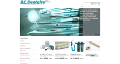 Desktop Screenshot of bc-dentaire.com